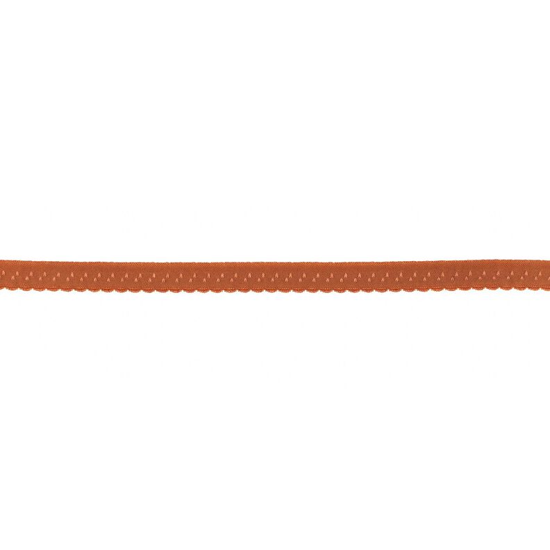 Elastyczna lamówka Koronka [12 mm] – terakota,  image number 1
