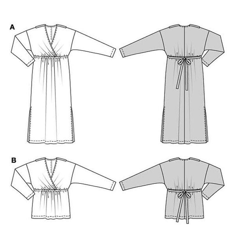 Sukienka / Tunika Plus-Size | Burda 5864 | 44-54,  image number 8