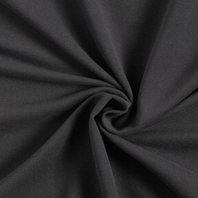 Lekka dresówka pętelkowa french terry jednokol. – czerń, 