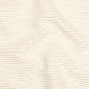 Ottoman Dżersej prążkowany Mieszanka bawełny &ndash; krem, 