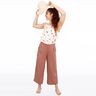 FRAU HEDDA - spodnie kuloty z szeroką nogawką i gumką w pasie, Studio Schnittreif | XS - XXL,  thumbnail number 2
