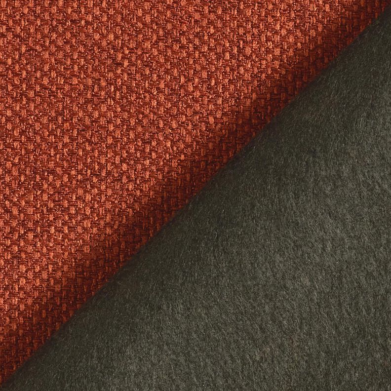 Tkanina tapicerska subtelna wypukła struktura – terakota,  image number 3