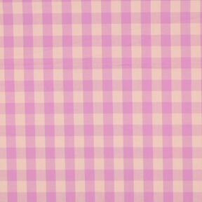 Popelina bawełniana Kratka | Poppy Fabrics – jasny róż/pastelowy fiolet, 