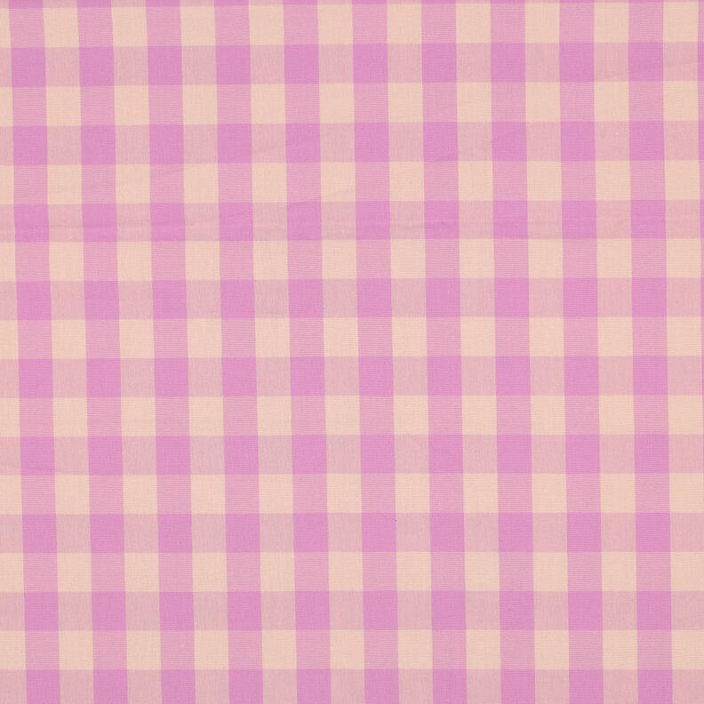 Popelina bawełniana Kratka | Poppy Fabrics – jasny róż/pastelowy fiolet,  image number 1