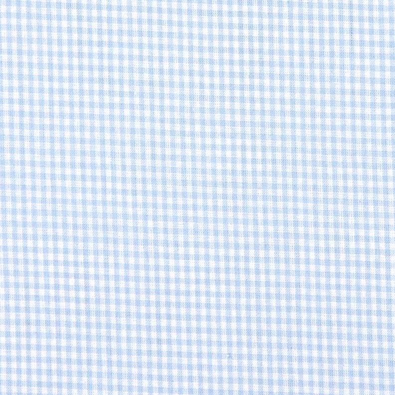 Tkanina bawełniana Vichy - 0,2 cm – jasnoniebieski,  image number 1
