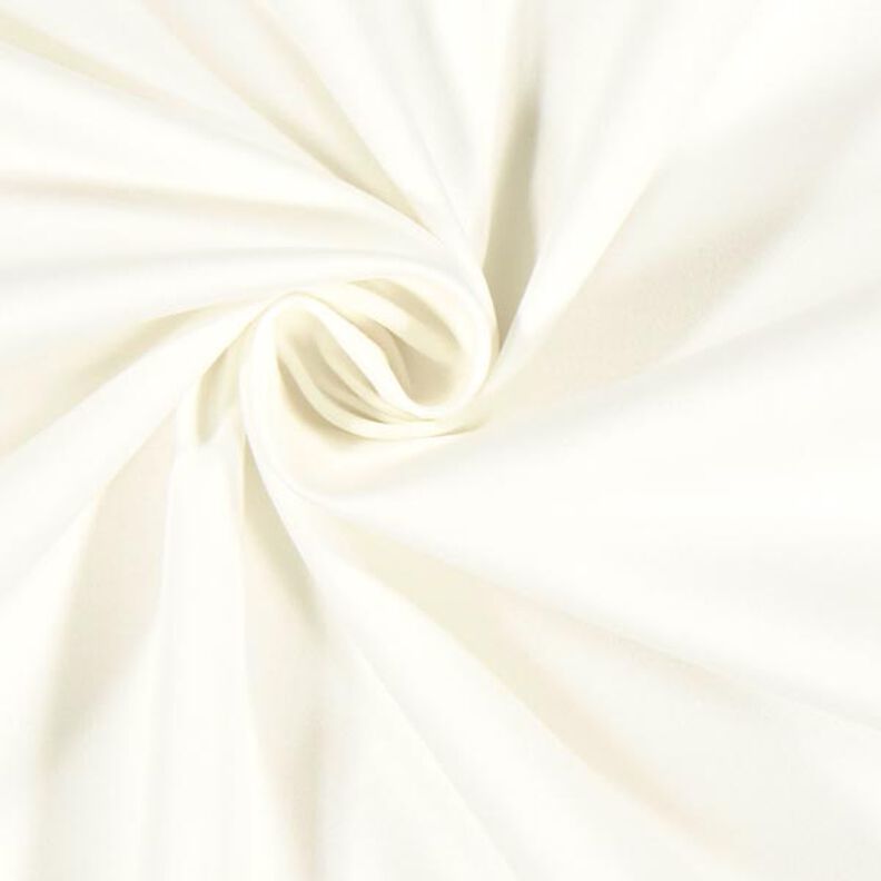 Satyna bawełniana stretch – mleczna biel,  image number 2