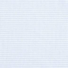Tkanina bawełniana Kratka Vichy 0,2 cm – jasnoniebieski jeans/biel, 