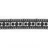 Taśma koronkowa [ 25 mm ] – czerń,  thumbnail number 2
