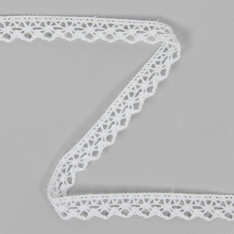Koronka klockowa (13 mm) 5 – biel,  image number 1