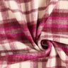 Tkanina płaszczowa Mieszanka wełniana drapana – bordo/purpura,  thumbnail number 4
