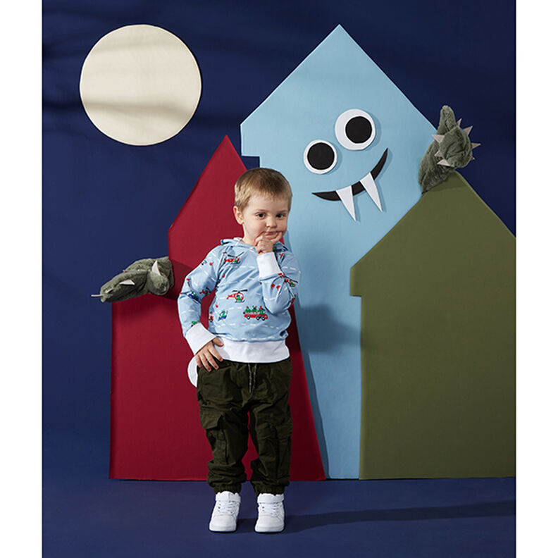 Dżersej bawełniany średniej ciężkości jednokol. – kreci,  image number 10