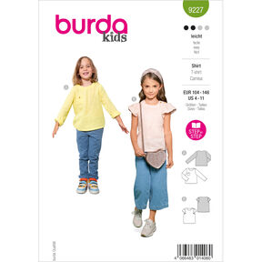Koszula | Burda 9227 | 104-146, 