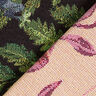 Panel dekoracyjny gobelin, żurawie – czerń,  thumbnail number 4