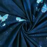 Dżersej bawełniany motyle gradient | Glitzerpüppi – ciemnogranatowy,  thumbnail number 3