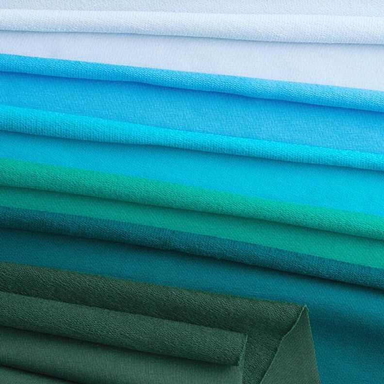 Lekka dres&oacute;wka pętelkowa french terry jednokol. &ndash; mleczna biel,  image number 8