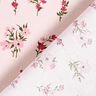 Tkanina bawełniana Kreton kwiaty mini – różowy/intensywny róż,  thumbnail number 4