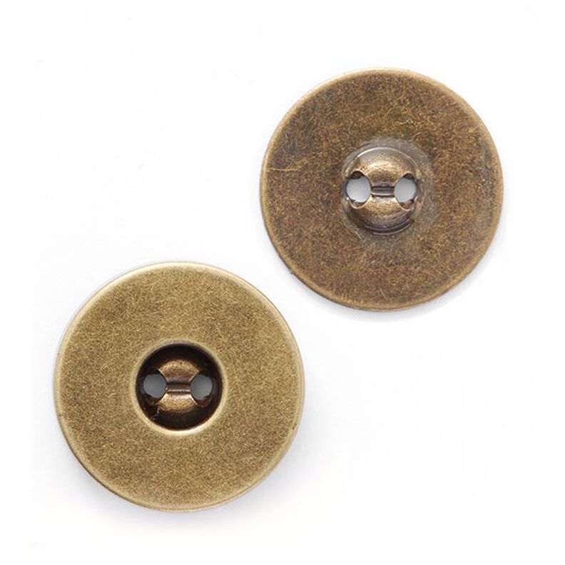 Guzik magnetyczny [  Ø18 mm ] – stare złoto metaliczny,  image number 2