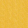 Tkanina bawełniana Kreton nieregularne kropki – żółty curry,  thumbnail number 1