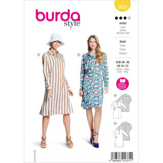 Sukienka | Burda 5826 | 36-48, 