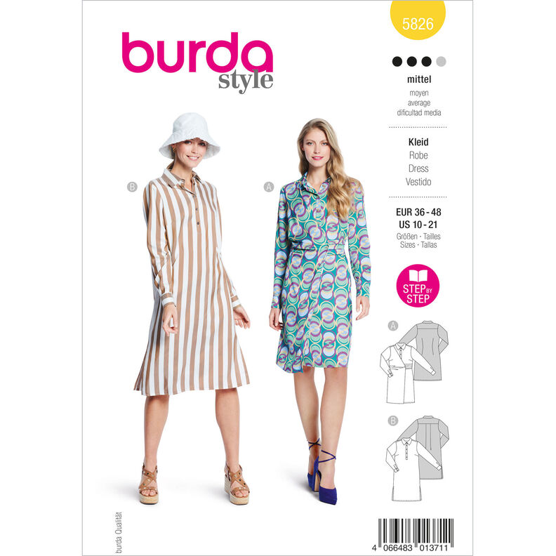 Sukienka | Burda 5826 | 36-48,  image number 1