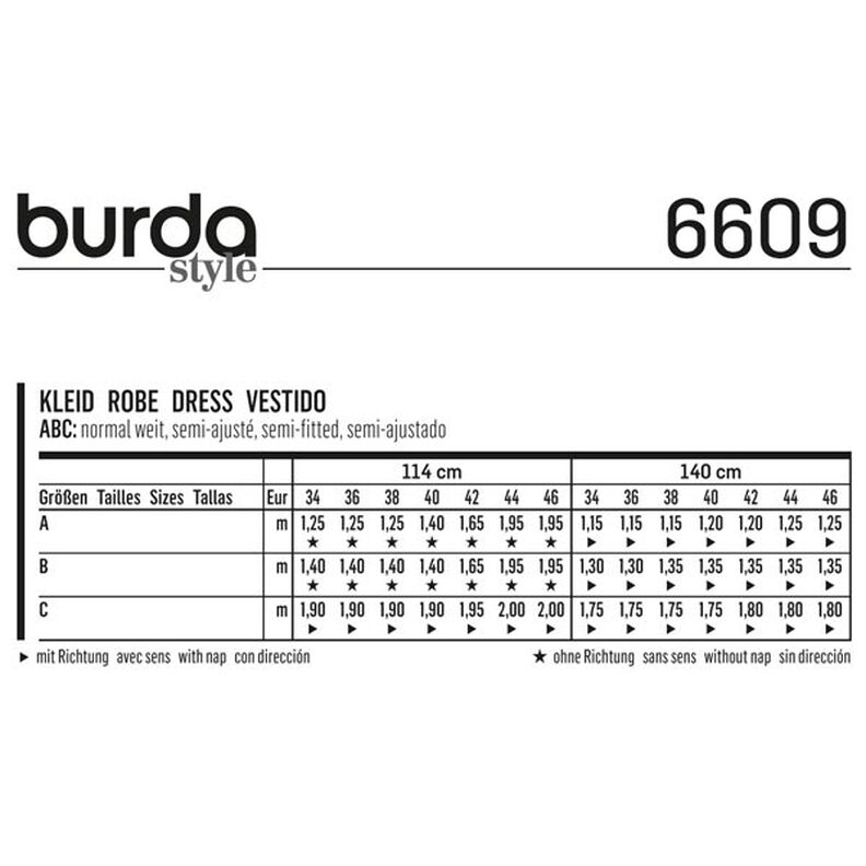 Sukienka, Burda 6609,  image number 6