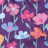 Dzianina dresowa pętelkowa French Terry kolorowe kwiaty | Poppy Fabrics – czerwona lilia,  thumbnail number 2