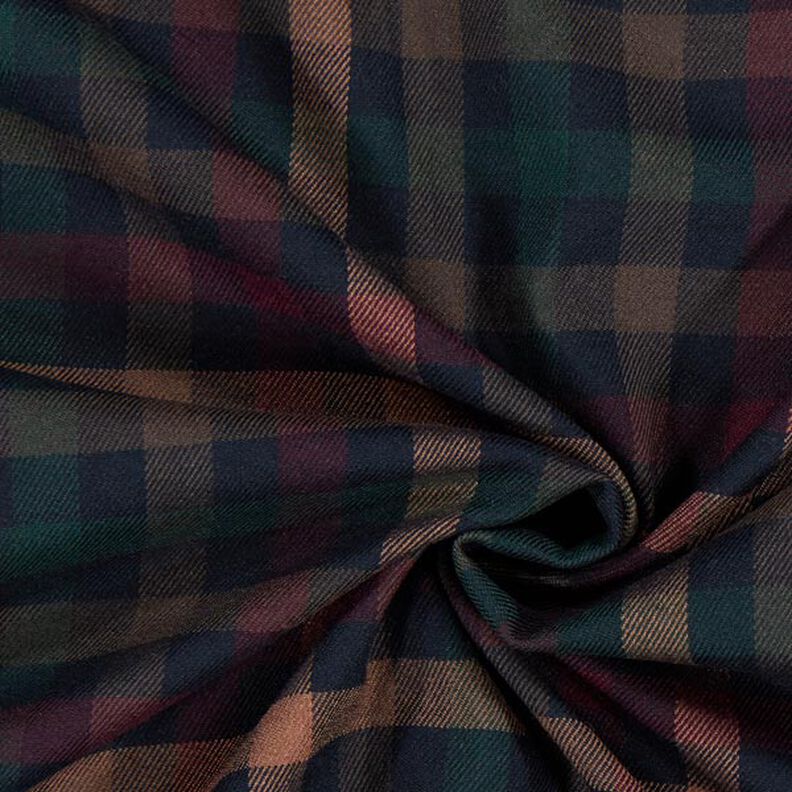 Szkocka krata strecz – granat navy,  image number 2