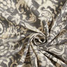 Krepa ze wzorem paisley i w kwiaty – szary/biel,  thumbnail number 4