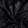 Gnieciony aksamit z chryzantemą – czerń,  thumbnail number 3