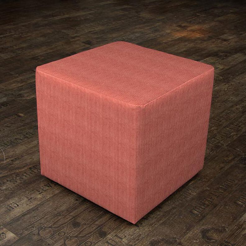 Tkanina tapicerska przypominająca sztruks Fjord – czerwień,  image number 6