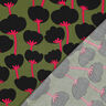 Lenzing Ecovero™ Poppies | Nerida Hansen – oliwka/czerń,  thumbnail number 4