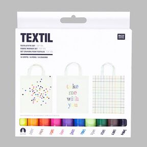 Zestaw markerów do tekstyliów „Top 10” | RICO DESIGN, 