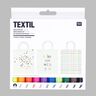 Zestaw markerów do tekstyliów „Top 10” | RICO DESIGN,  thumbnail number 1