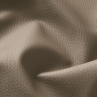 Tkanina tapicerska tłoczona sztuczna skóra – ciemny szarobrązowy, 