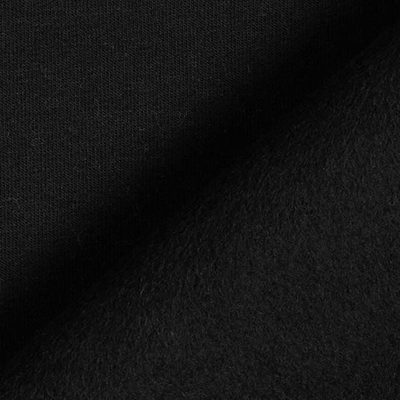 Lekka dresówka bawełniana jednokol. – czerń,  image number 3