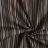 Mieszanka bawełny w paski – czarny brąz,  thumbnail number 3