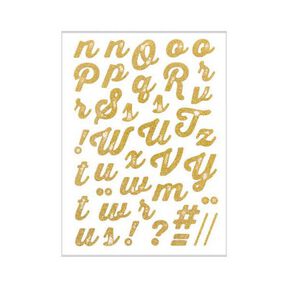 Folia termoprzylepna z brokatem A-Z | Rico Design, 