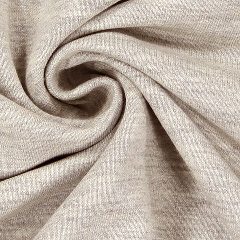 Lekka dresówka pętelkowa french terry melanż – jasnoszary,  image number 2