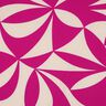 Tkanina na bluzki strecz, w geometryczny wzór | Poppy Fabrics – purpura/nerkowiec,  thumbnail number 1
