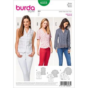 Bluzka, Burda 6533, 