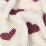 Puszysty plusz serca | by Poppy – naturalny/bordo,  thumbnail number 2