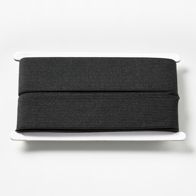 Taśma gumkowa gładka [3 m | 40 mm] – czerń,  image number 1