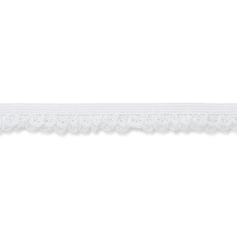 Falbanka elastyczna [15 mm] – biel,  image number 2