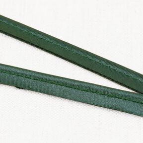 Satyna Taśma wypustkowa [10 mm] – zieleń, 