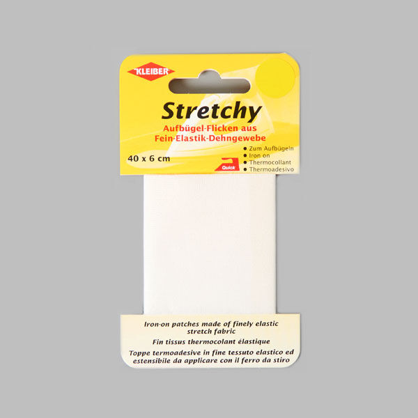 Łata elastyczna Stretchy – biel,  image number 1