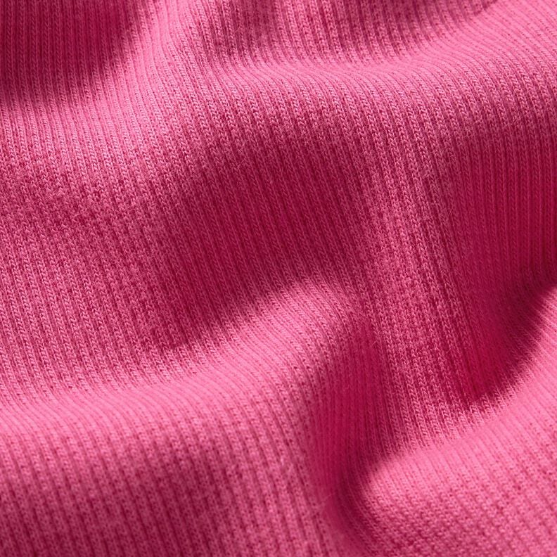 2x2 Dzianina ściągaczowa Jednokol – pink,  image number 2