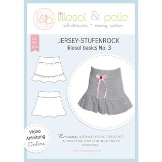 Spódnica z dżerseju z falbaną, Lillesol & Pelle No. 3 | 80 - 164, 