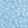 Chambray letnie kwiaty – jasnoniebieski/mleczna biel,  thumbnail number 1