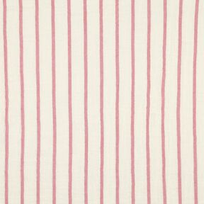 Muślin / Tkanina double crinkle paski z barwionej przędzy  | Poppy Fabrics – pastelowy, 