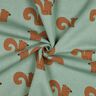 Dzianina dresowa drapana jednorożce | Poppy Fabrics – zieleń trzcinowa/brąz,  thumbnail number 3
